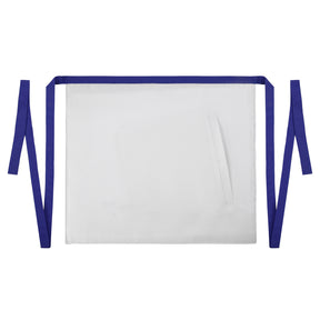 Blue Lodge Apron - OTO White & Blue with Different Materials - Bricks Masons