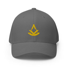 Past Master Blue Lodge Baseball Cap - Golden Embroidery