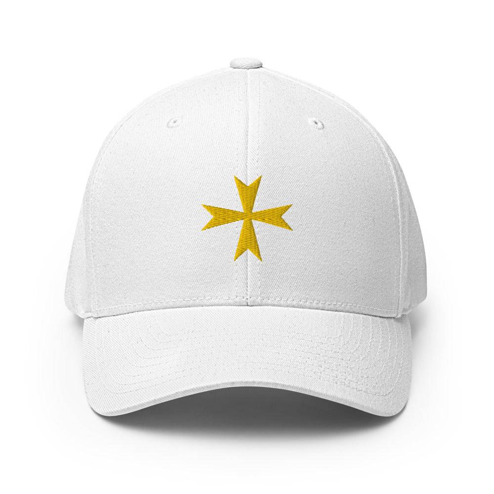 Order Of Malta Commandery Baseball Cap - Golden Embroidery