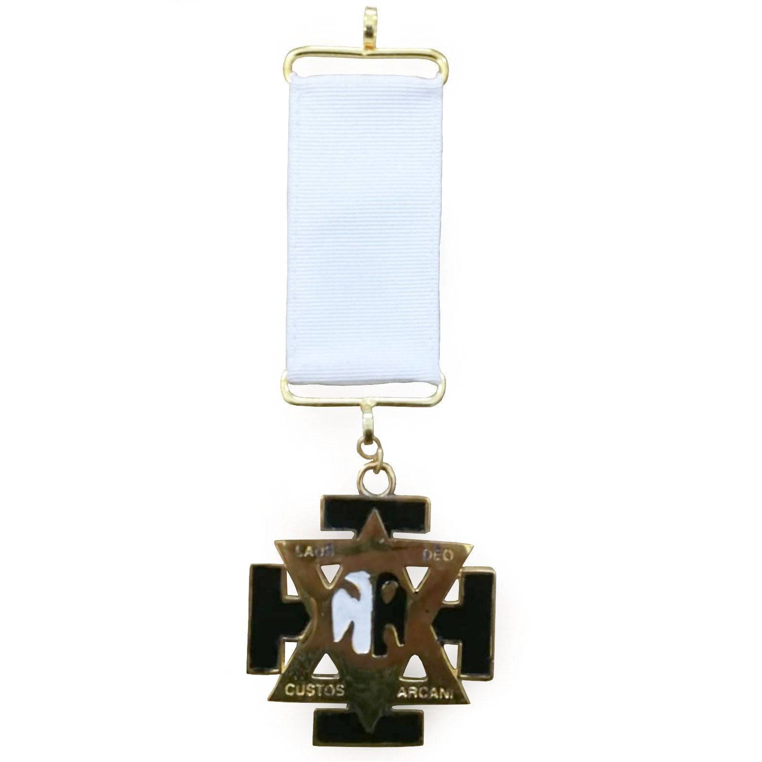 Commander In Chief 32nd Degree Scottish Rite Breast Jewel - Wings Down - Bricks Masons