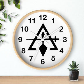 Council Clock - Wooden Frame - Bricks Masons