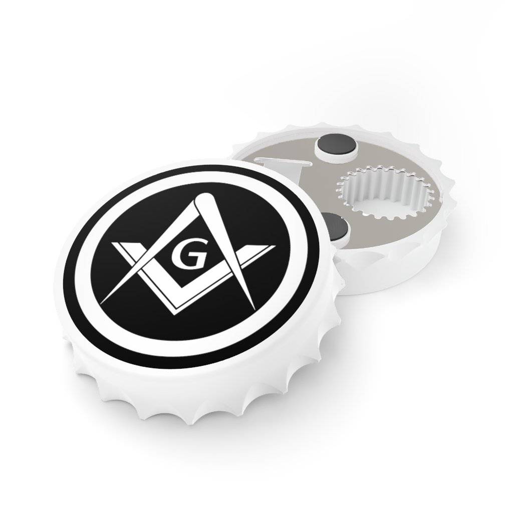 Master Mason Blue Lodge Bottle Opener - Square & Compass G