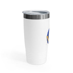 Master Mason Blue Lodge Ringneck Tumbler - Golden Square & Compass G