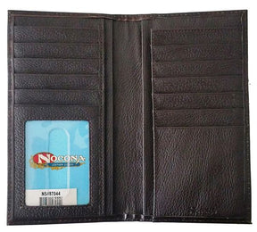 Large Texas Mason Blue Lodge Wallet - Ariat Premium Shield - Bricks Masons