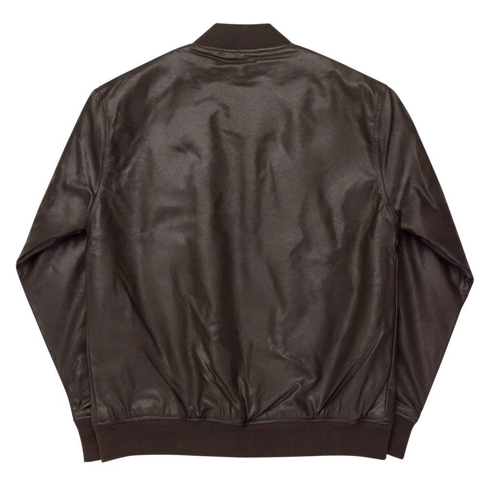 OES Jacket - Leather Golden Embroidery