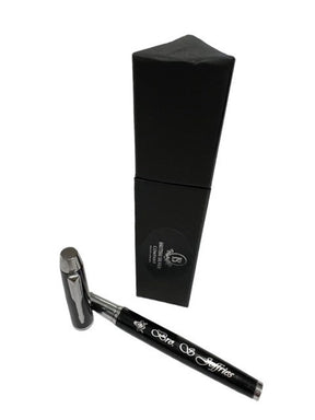 Master Mason Blue Lodge Pen - Silver Engraved Black Ink Rollerball Gift Set - Bricks Masons