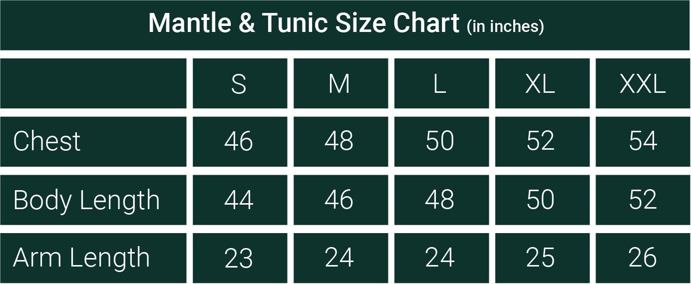 Knight Templar Priests Tunic - Maroon Cross & White - Bricks Masons