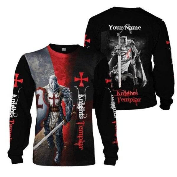 Knights Templar Hoodie - Casual Jesus Guard , Sweatshirts & Zipper - Bricks Masons