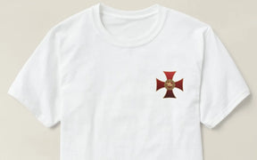 Knights Templar T-Shirt - Cotton Short Sleeve O-Neck - Bricks Masons