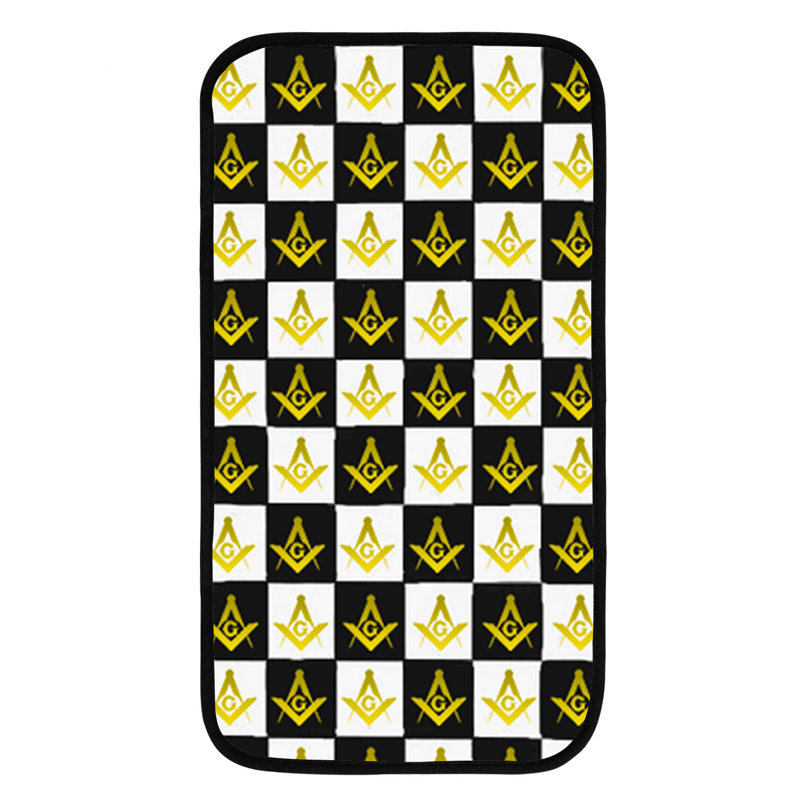 Master Mason Blue Lodge Car Armrest - Various Sizes - Bricks Masons