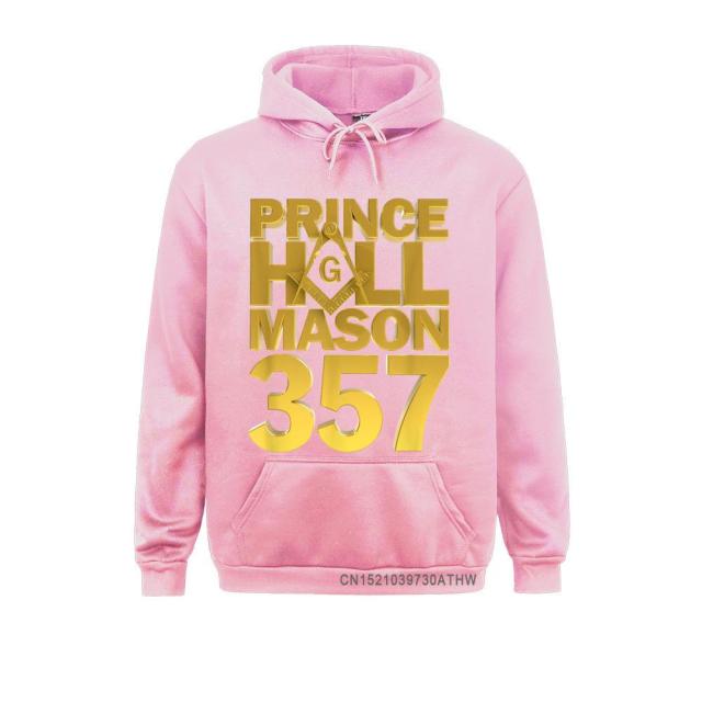 Master Mason Blue Lodge Hoodie - Prince Hall Mason 357 Square and Compass G [Multiple Colors] - Bricks Masons