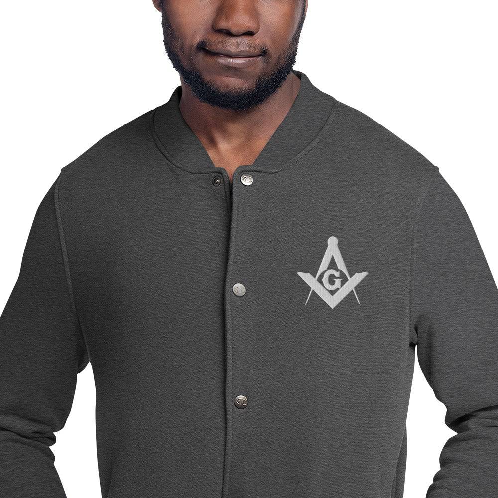 Master Mason Blue Lodge Jacket - Square and Compass G Various Colors - Bricks Masons