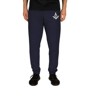Master Mason Blue Lodge Jogger - Square and Compass G Embroidery - Bricks Masons
