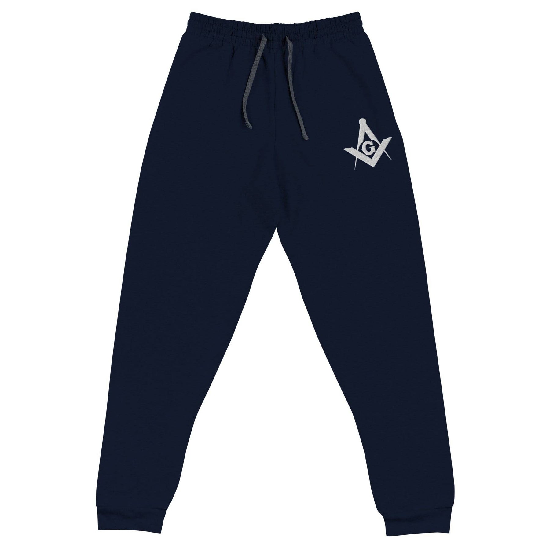 Master Mason Blue Lodge Jogger - Square and Compass G Embroidery - Bricks Masons