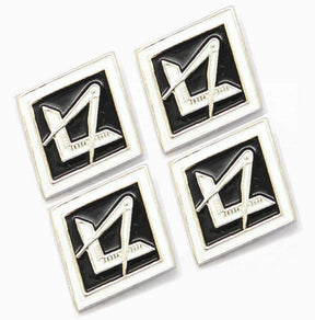 Master Mason Blue Lodge Lapel Pin - 5 Pieces Square and Compass - Bricks Masons