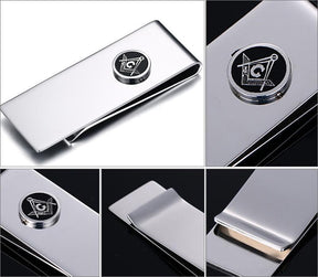 Master Mason Blue Lodge Money Clip - Metal 10pcs - Bricks Masons