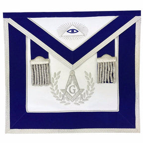 Master Mason Blue Lodge Regalia Set - Hand Embroidery - Bricks Masons