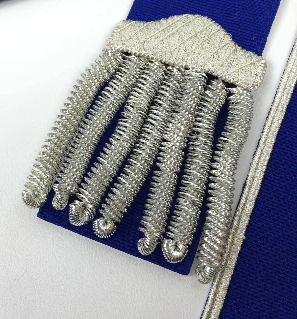 Master Mason Blue Lodge Regalia Set - Royal Blue & Silver - Bricks Masons