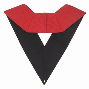 Musician 18th Degree Scottish Rite Collar - Red Moire - Bricks Masons