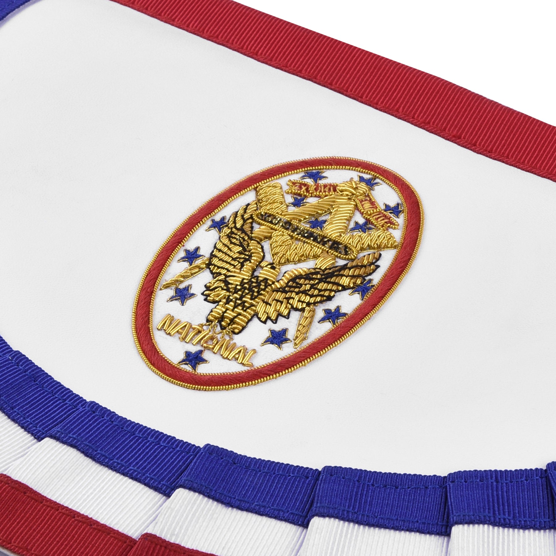 Master Mason Blue Lodge Apron - National Sojourners - Bricks Masons