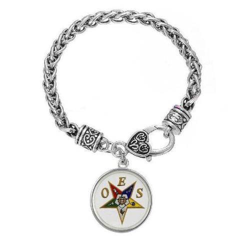 OES Bracelet - Silved Plated - Bricks Masons