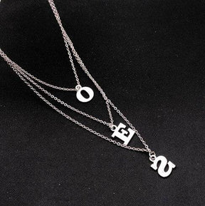 OES Necklace - Lady Charm - Bricks Masons