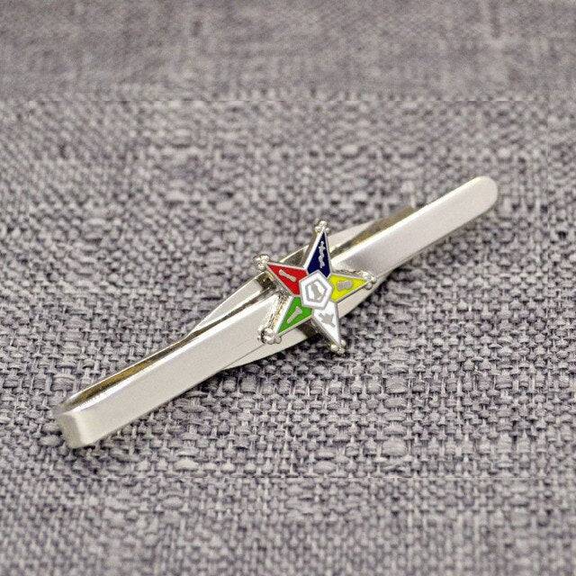 OES Tie Bar - Golden - Bricks Masons