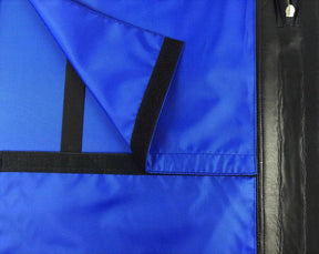 Past Master Blue Lodge Apron Case - Black Imitation Leather MM/WM, Provincial - Bricks Masons