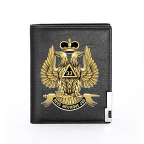 33rd Degree Scottish Rite Wallet - Credit Card Holder