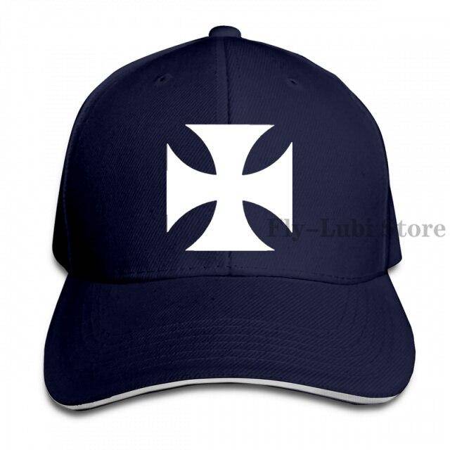 Knights Templar Commandery Baseball Cap - Cross adjustable Baseball Adjustable Cap