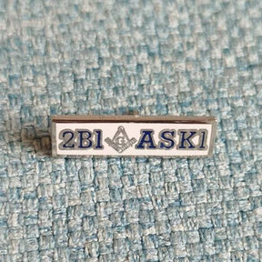 Master Mason Blue Lodge Lapel Pin - 1" 2B1 ASK1