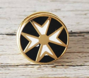 Order Of Malta Commandery Lapel Pin - Red Cross