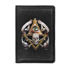 Widows Sons Wallet - Virtus Junxit Mors Non Separabit (Black/Brown)