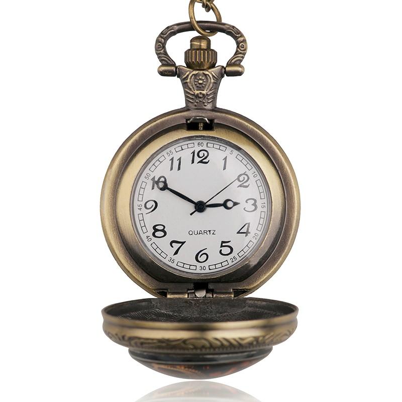 Master Mason Blue Lodge Pocket Watch - Village Watch [Multiple Colors]