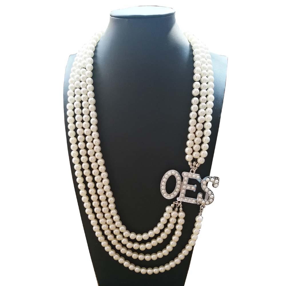 OES Necklace - Long Pearl