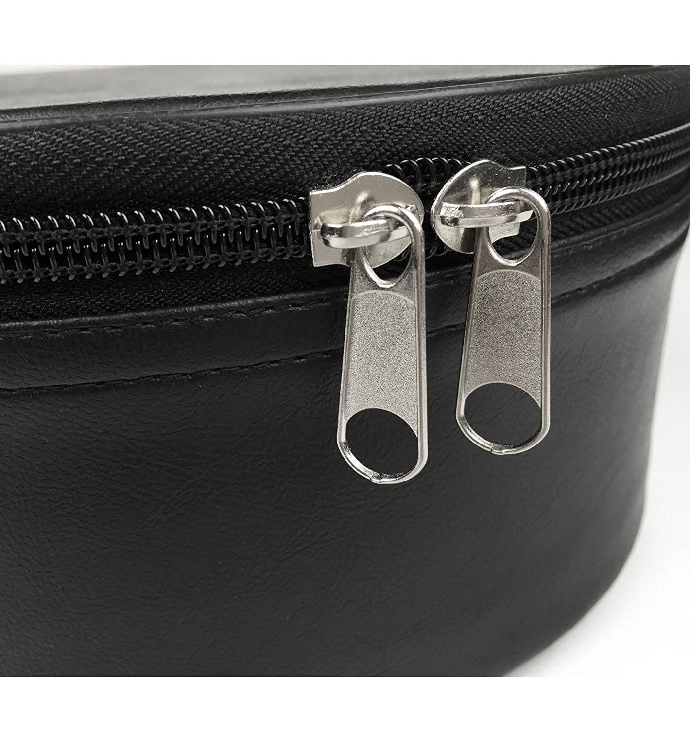 Royal Arch Chapter Crown Cap Case - Black with Gold Bullion Embroidery - Bricks Masons