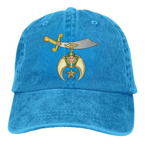 Shriners Baseball Cap - Adjustable - Bricks Masons