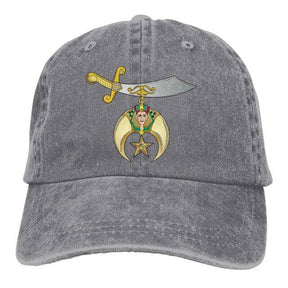 Shriners Baseball Cap - Adjustable - Bricks Masons