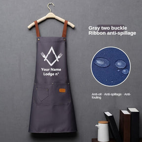 Master Mason Blue Lodge Work Apron - Various Colors