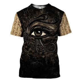 Ancient Egypt T-Shirt - 3D Printing  Eye of Horus Egyptian Symbol - Bricks Masons