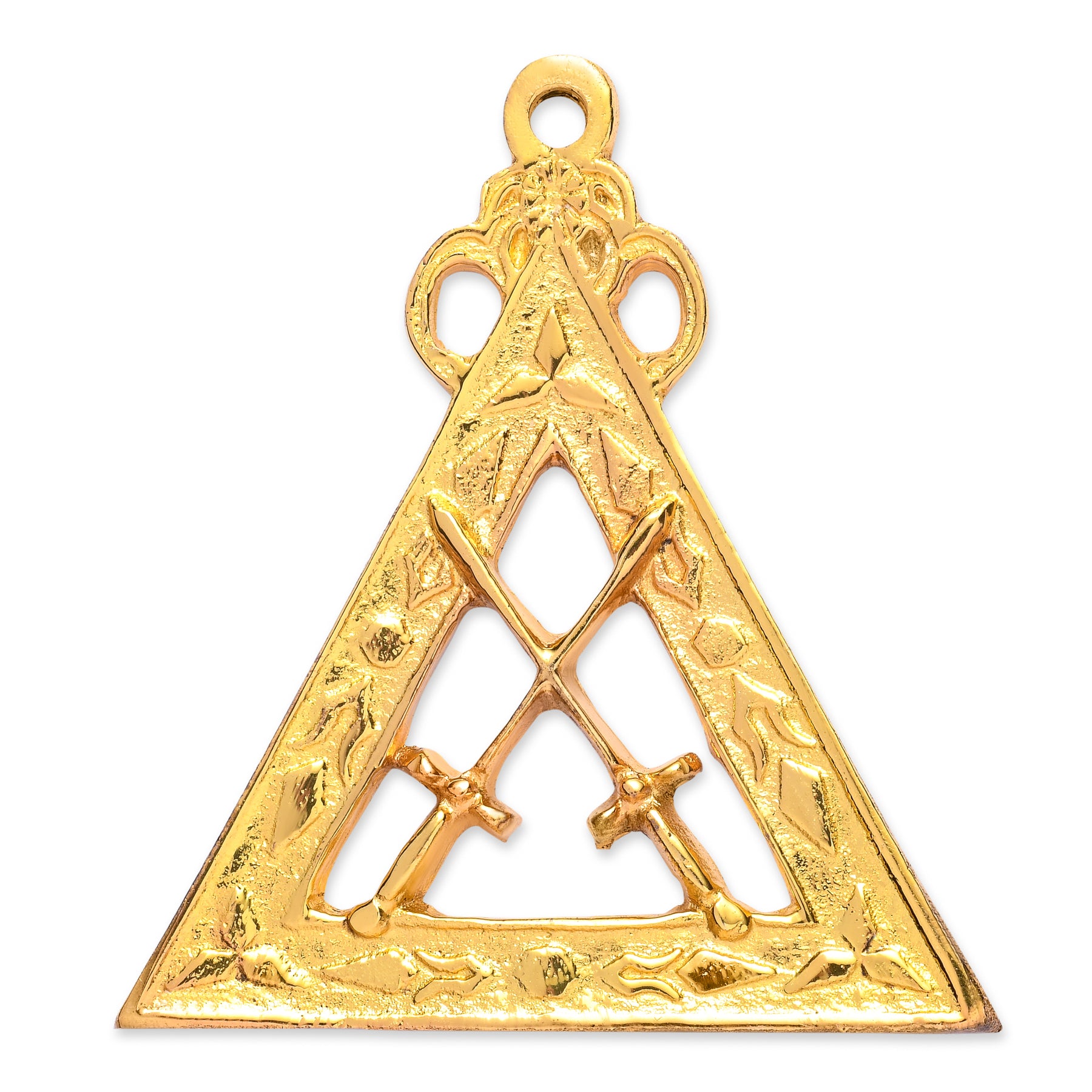 Sentinel Royal Arch Chapter Officer Collar Jewel - Gold Metal - Bricks Masons