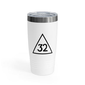 32nd Degree Scottish Rite Ringneck Tumbler - Various Colors - Bricks Masons