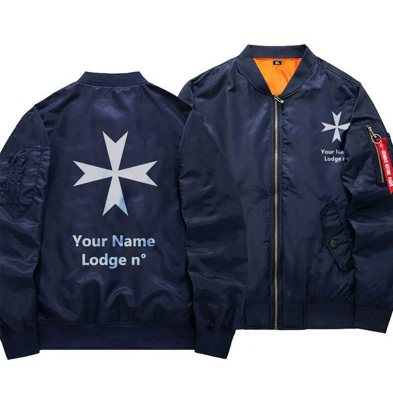 Order Of Malta Commandery Jacket - Various Colors - Bricks Masons