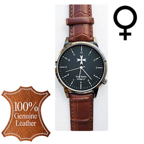 Order Of Malta Commandery Wristwatch - Various Colors - Bricks Masons