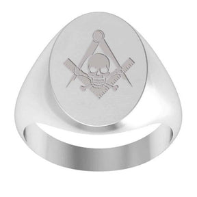 Widows Sons Ring - Sterling Silver - Bricks Masons