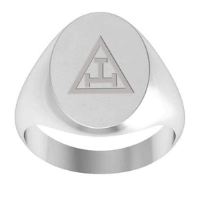 Royal Arch Chapter Ring - Sterling Silver - Bricks Masons