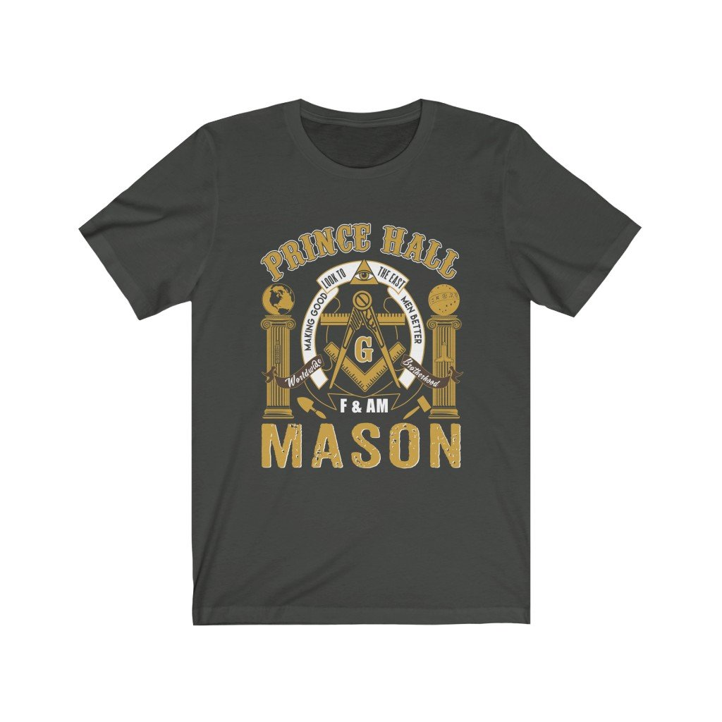 Masonic T-Shirt - Prince Hall - Bricks Masons