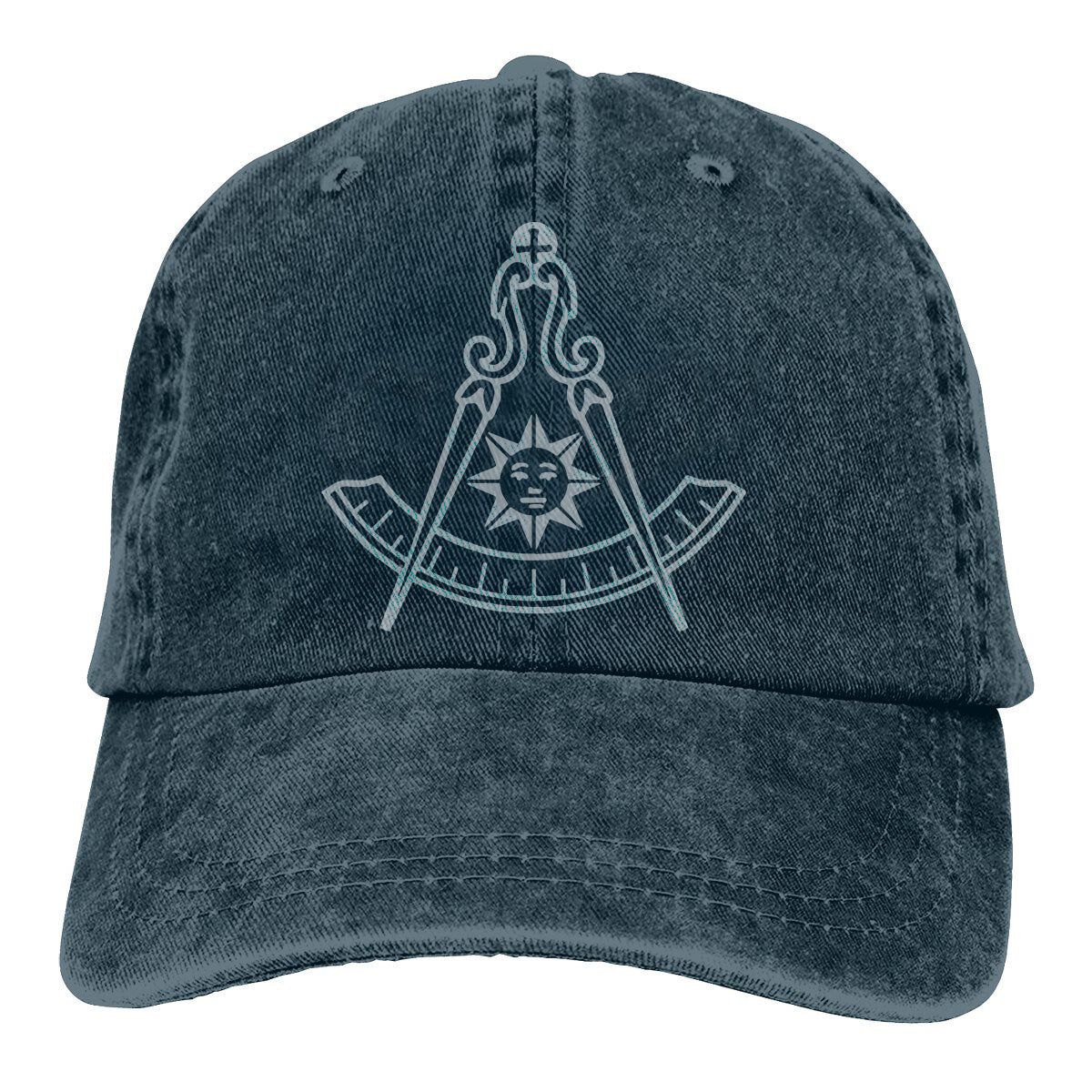 Past Master Blue Lodge California Regulation Baseball Cap - Various Colors - Bricks Masons