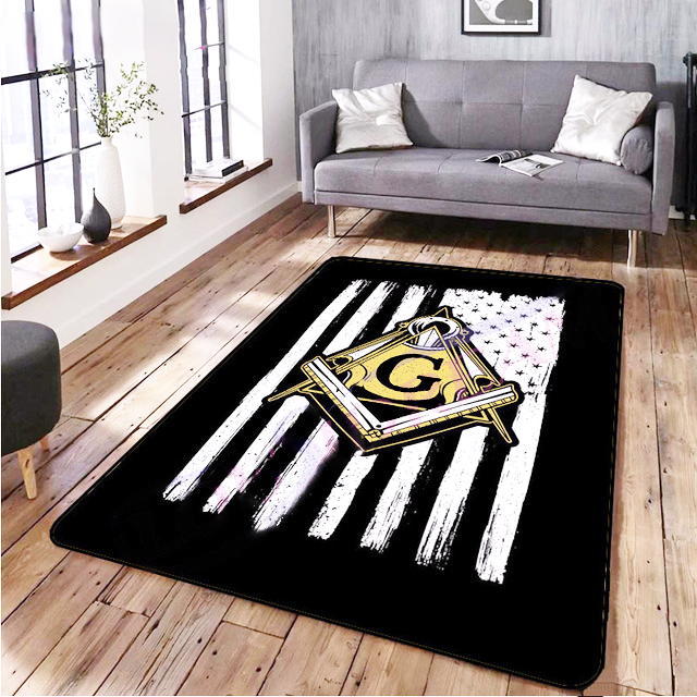 Masonic Rug - Various Designs & Colors - Bricks Masons