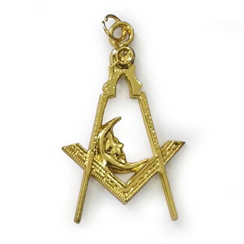 Masonic Gold Regalia Collar Jewel - Junior Deacon - Bricks Masons
